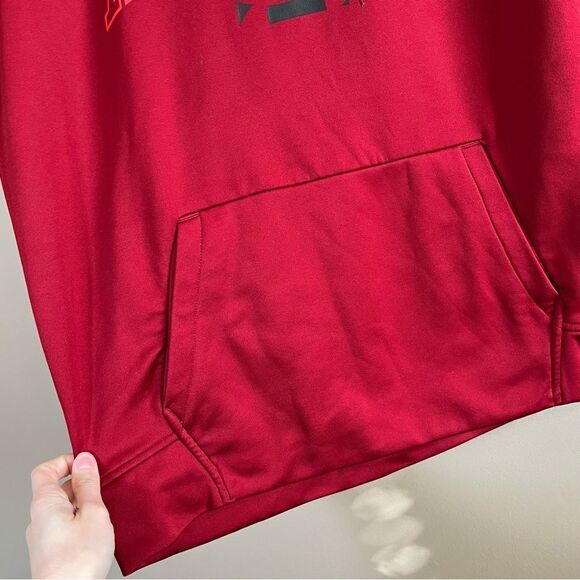 ✨ Under Armour Hoodie Men’s Large Red - Picture 4 of 10